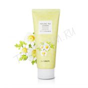 Пенка увлажняющая и очищающая с экстрактом ромашки THE SAEM Healing Tea Garden Chamomile Cleansing Foam