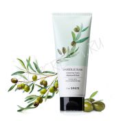 Пенка для умывания с оливой увлажняющая и питательная THE SAEM Marseille Olive Cleansing Foam Moisture & Rich