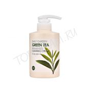 Очищающий крем с ферментированным экстрактом зеленого чая HOLIKA HOLIKA Daily Garden Green Tea Fermented Cleansing Cream