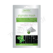 Альгинатная маска Бамбуковый уголь и мята Контроль над порами SHARY Alginate Mask Bamboo Charcoal + Peppermint