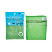 Жесткая мочалка для душа из вискозы SUNG BO CLEAMY Clean & Beauty Viscose Squared Bath Towel